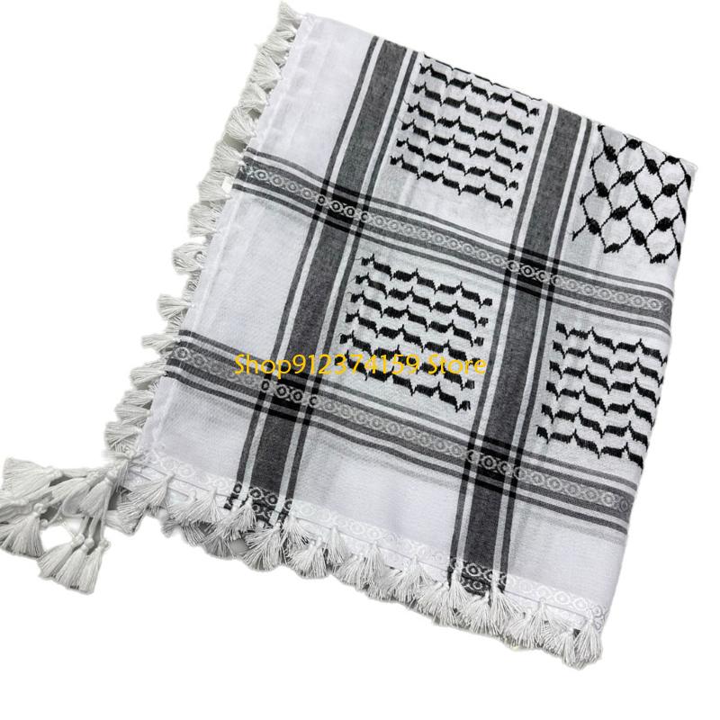 G5ae مريح عرفات الحجاب keffiyeh الوشاح للرجال الاستخدام اليومي الحدث الثقافي