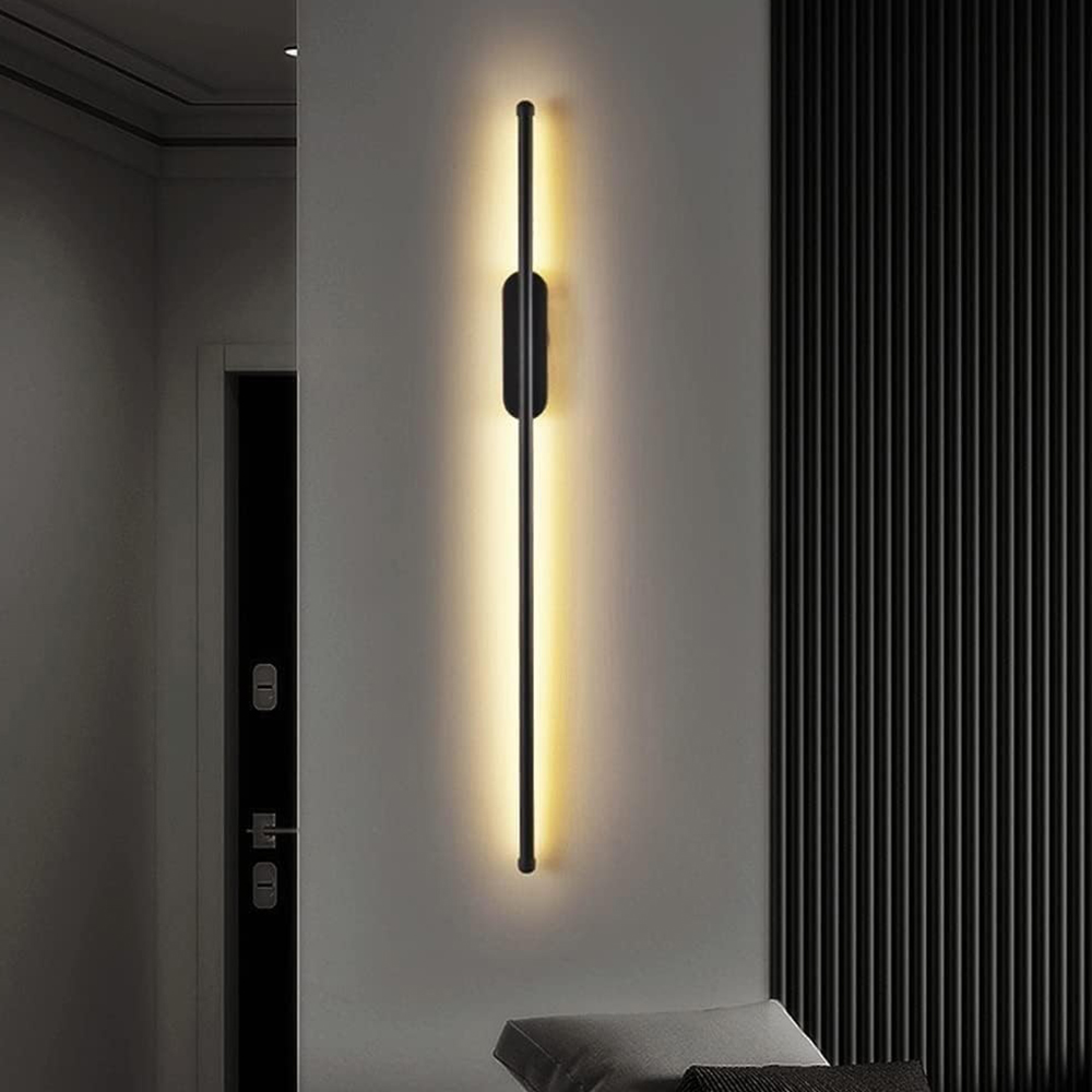 الحديثة الإبداعية قطاع وحدة إضاءة LED جداريّة مصباح 3 ألوان الحد الأدنى غرفة نوم السرير الجدار الشمعدان غرفة المعيشة أريكة التلفزيون حائط الخلفية مصباح