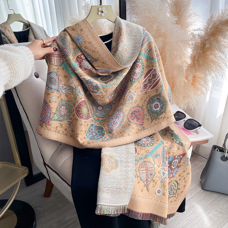 shawl عقال نسائي مزدوج الجانب
