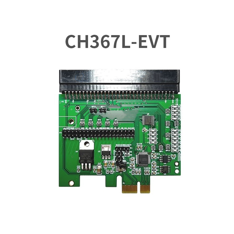 لوحة تطوير CH367 ، واجهة ISA و PCI لواجهة الحافلة PCIE ، CH367