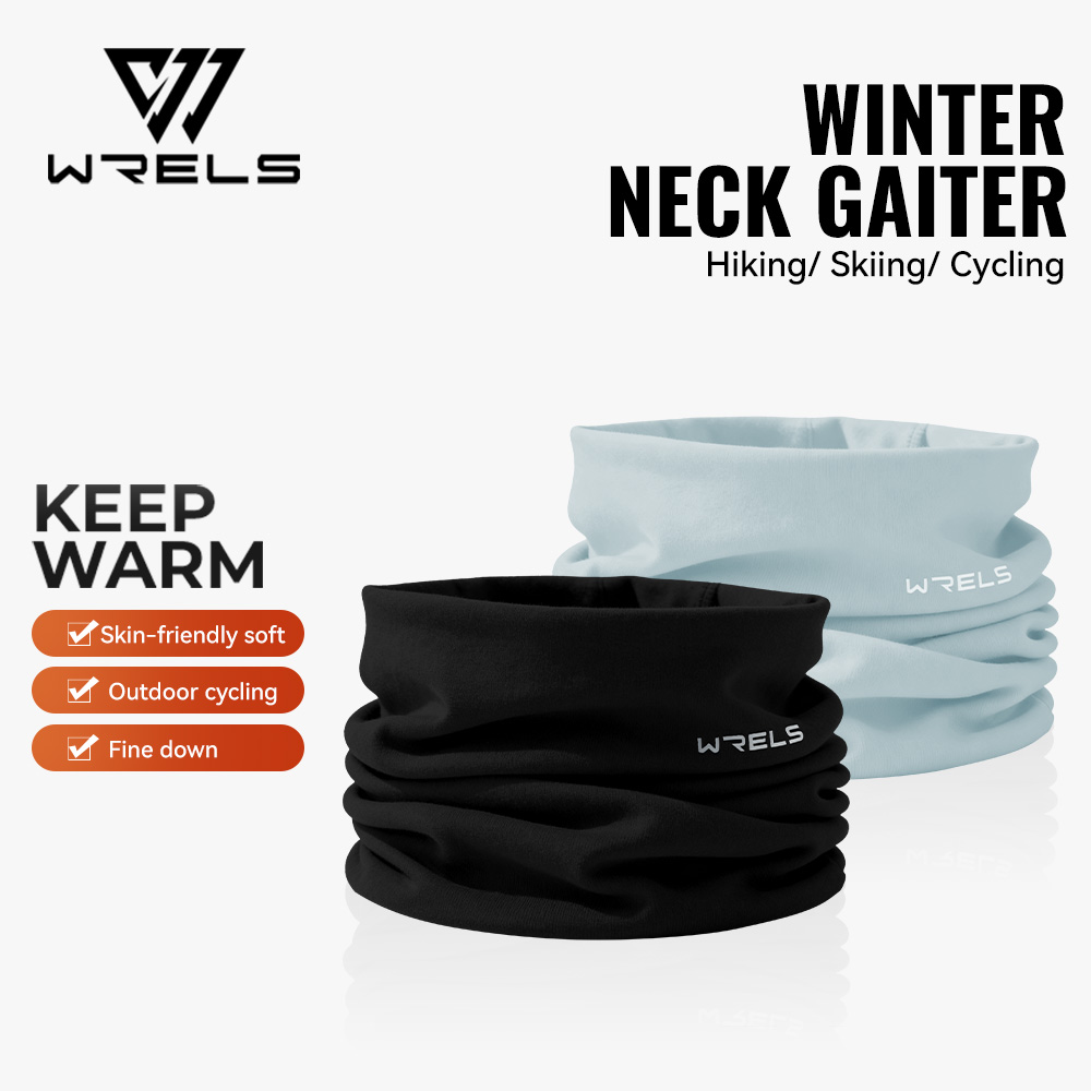 WRELS الشتاء الرقبة الجراب الرقبة أدفأ غطاء التزلج الجراميق للرجال النساء الصوف سميكة يندبروف قناع للتزلج وشاح تنفس قناع الوجه