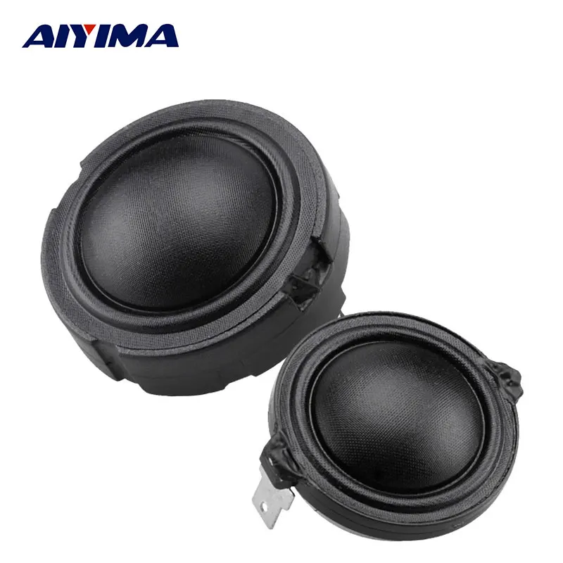 AIYIMA 2 قطعة 1.5 بوصة مكبرات الصوت 4Ohm 80 واط 25 الأساسية الألياف غشاء الروبيديوم مكبر صوت مغناطيسي HiFi المتحمسين ثلاثة أضعاف مكبر الصوت رئيس