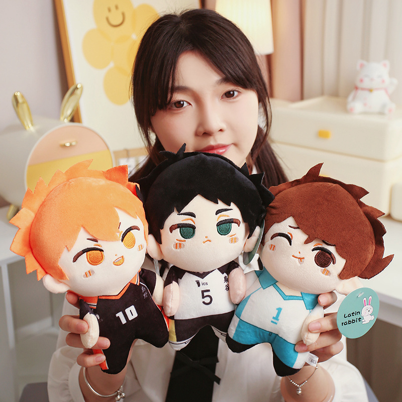 26 سنتيمتر الكرتون لطيف Haikyuu ألعاب من نسيج مخملي كورو تيتسورو أويكاوا تورو كي تسوكيشيما توبيو كاجياما الكرة الطائرة محشوة دمية الهدايا