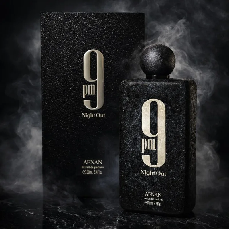 عطر AFNAN 9PM سعة 100 مل، ماء عطر طويل الأمد بنكهة فواكه وخشب وروائح حلوة ومنعشة، عطر رجالي فاخر وجذاب