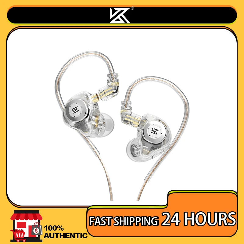 KZ EDX Pro سماعات ديناميكية داخل الأذن رصد HiFi سماعات رأس سلكية باس ستيريو لعبة الموسيقى سدادات الأذن إلغاء الضوضاء سماعة