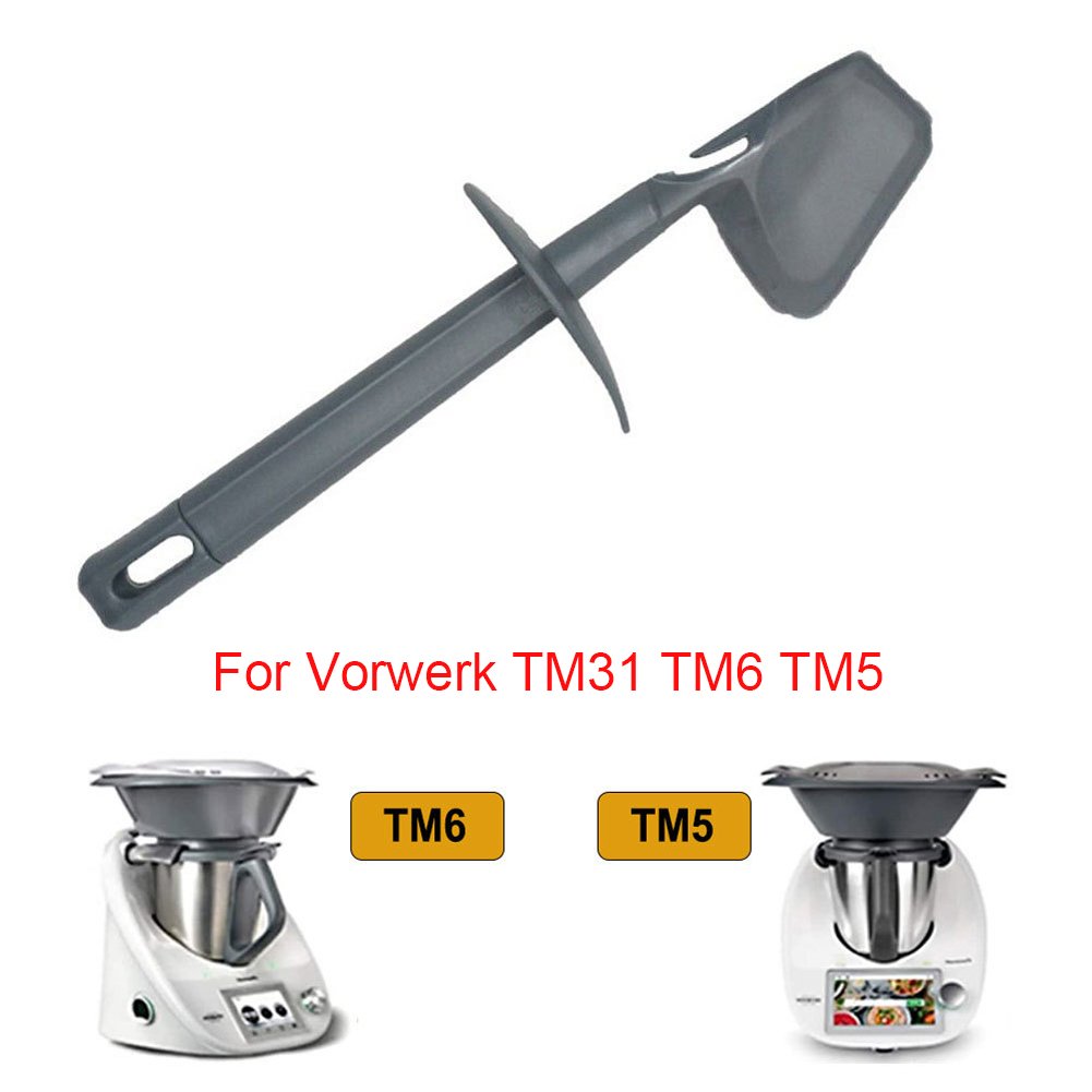 ملعقة مكشطة العجين ملعقة مكشطة خلاط استبدال أجزاء ملعقة عالمية مجموعة الطعام مكشطة ل Thermomix TM31 TM6 TM5