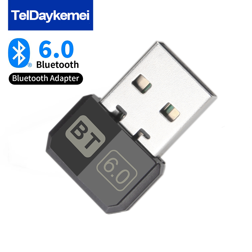محول بلوتوث USB بلوتوث 6.0 5.4 للكمبيوتر دونغل ماوس لاسلكي لوحة المفاتيح الموسيقى استقبال الصوت USB الارسال