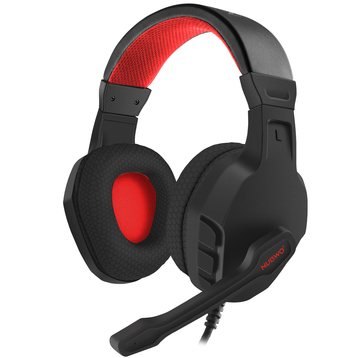 NUBWO U3 Xbox One PS4 سماعة الألعاب PC Mic الكمبيوتر المحمول سماعات ستيريو مع ميكروفون لوحدة تحكم بلاي ستيشن 4Xbox 1
