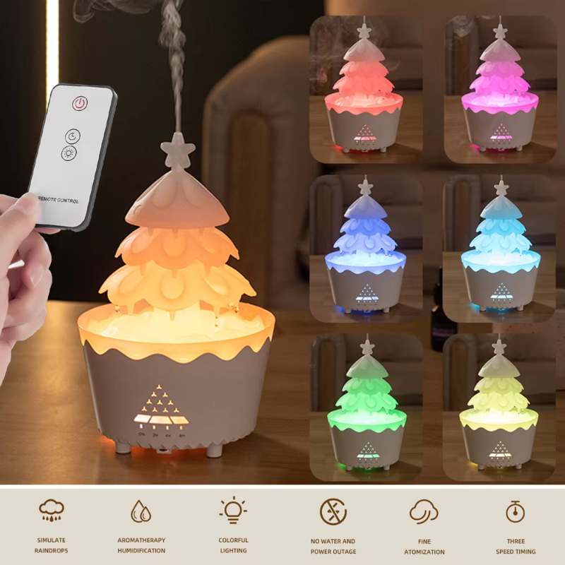 مبخّرة عطر أساسي صامتة مع تحكّم عن بعد