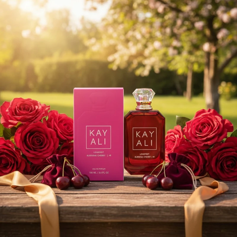 عطر كايالي 100 مل للسيدات، عطر فواكه شرقي طويل الأمد مع خشب الصندل المسك، خشب الصندل الطازج والملاحظات الأنيقة
