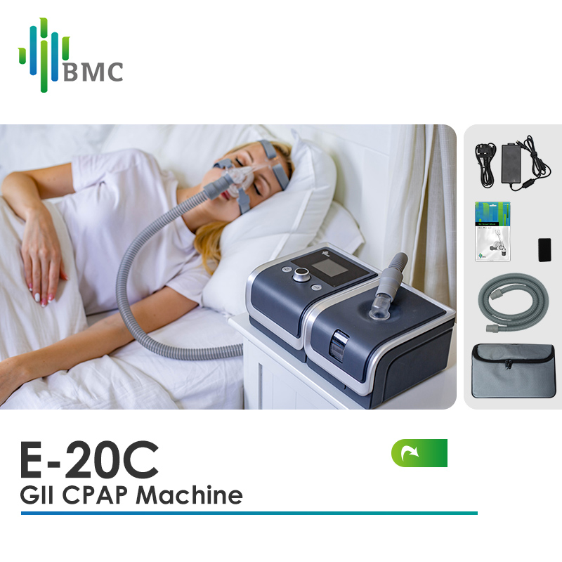 BMC CPAP آلة E-20C-H-O قناع ساخنة المرطب فلتر الهواء خرطوم جهاز تنفس المحمولة لتوقف التنفس أثناء النوم مكافحة الشخير