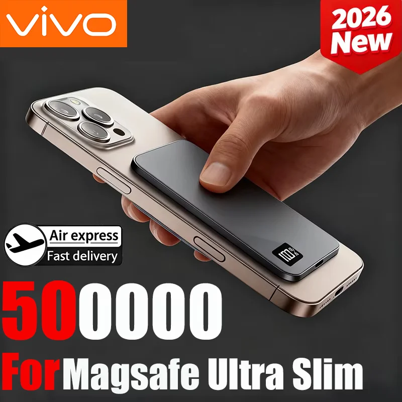 باور بانك لاسلكي مغناطيسي رفيع بقدرة 10000 مللي أمبير في الساعة من Xiaomi PD25W بطارية خارجية محمولة للشحن السريع لهاتف Magsafe لهاتف iPhone وسامسونج