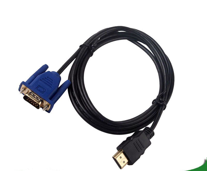 كابل 1.8م من TO VGA لكمبيوتر شاشة العرض