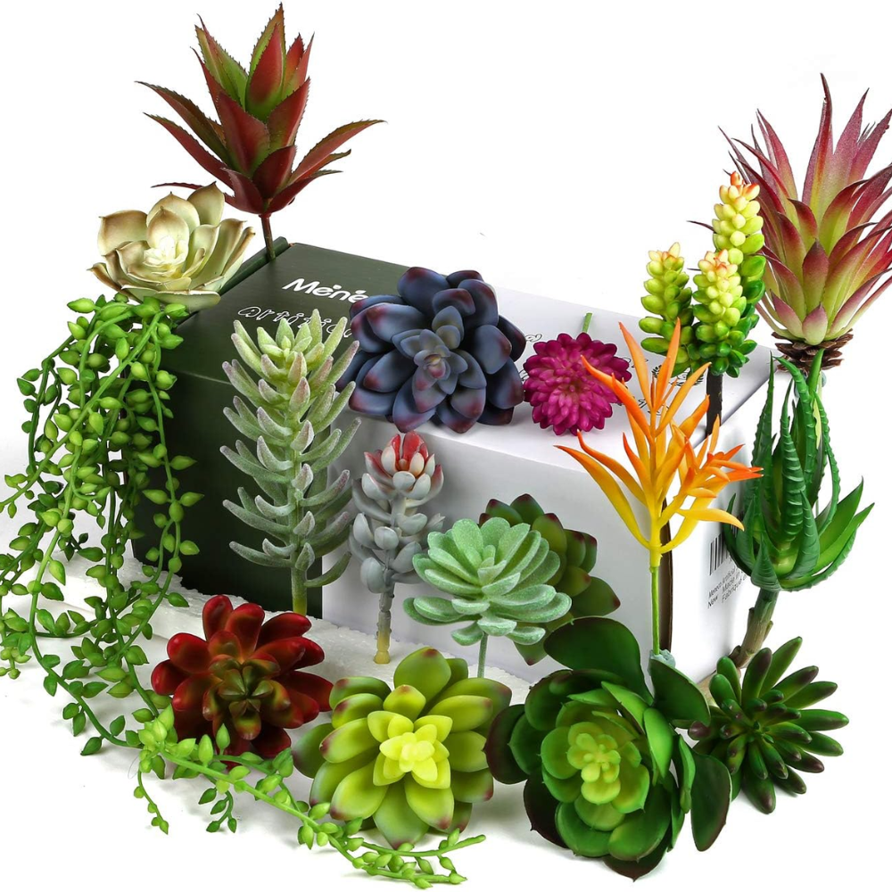 نباتات صغيرة اصطناعية 16 قطعة