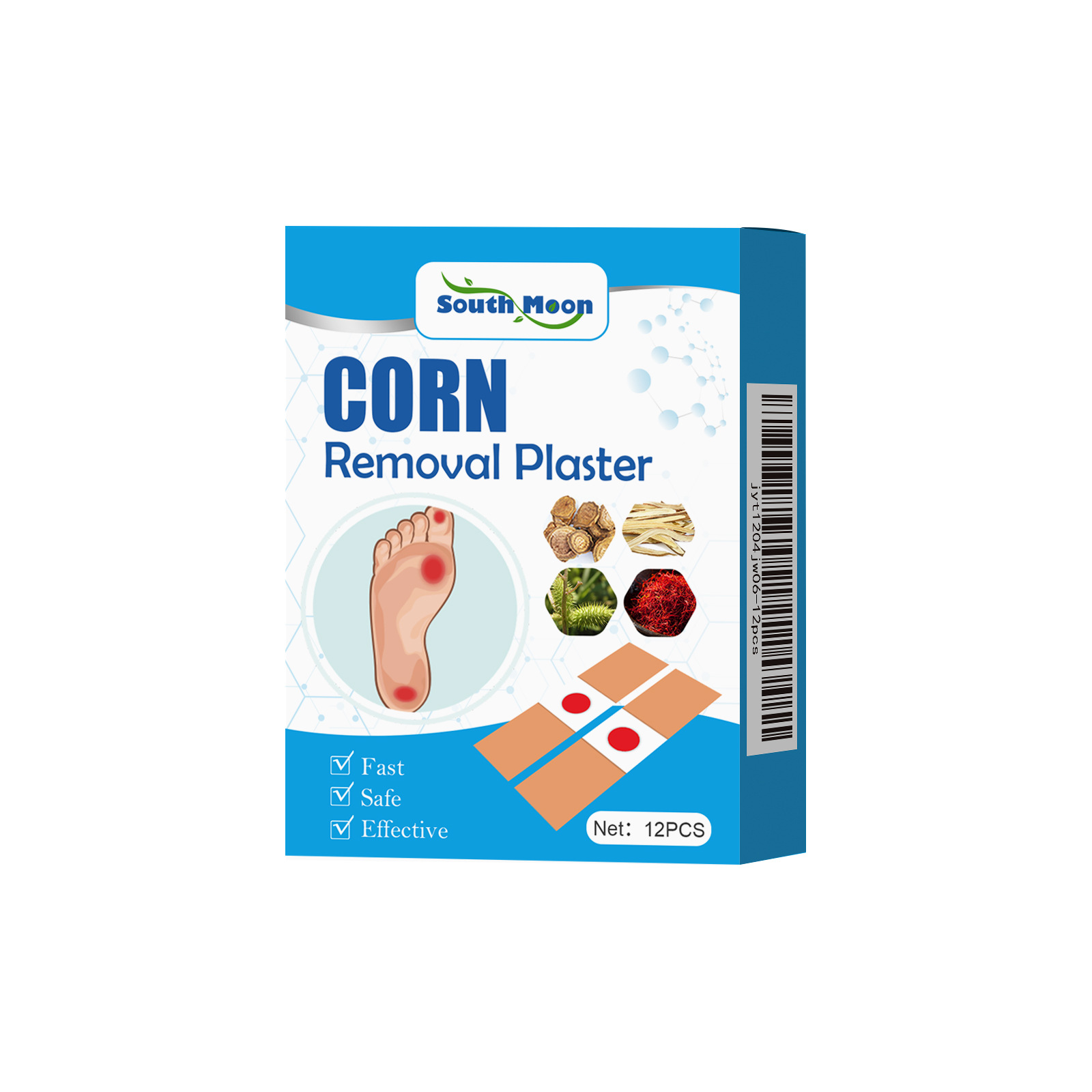 patch رعاية قدم Southmoon يزيل الجلد الميت