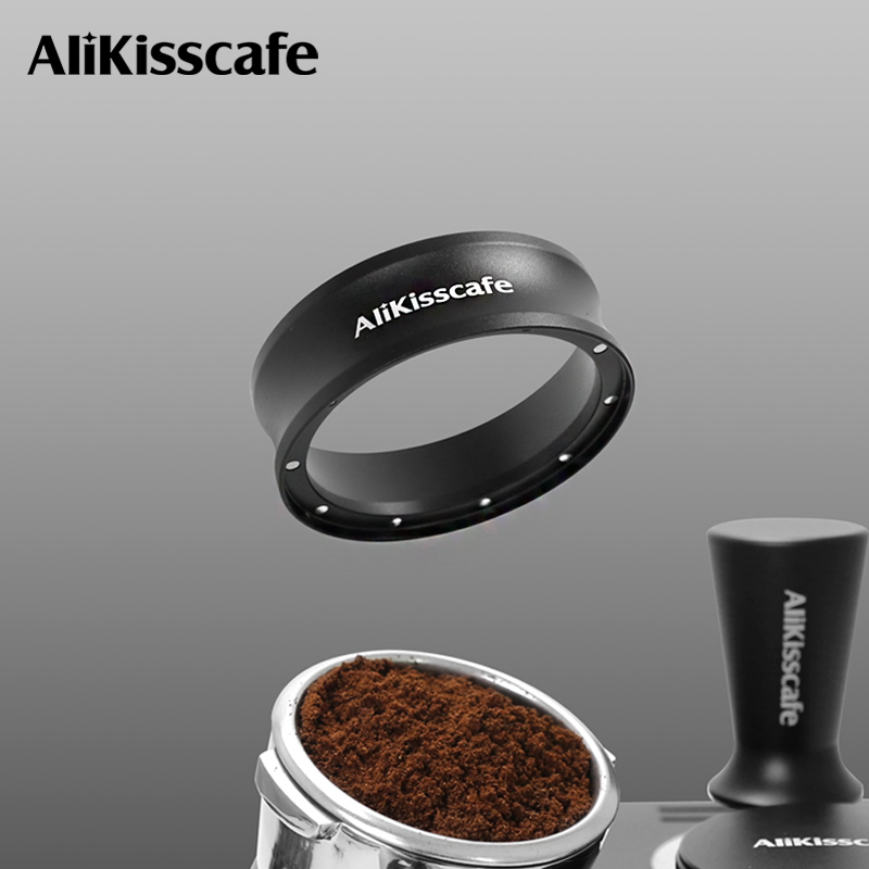 AliKisscafe القهوة الجرعات الدائري قمع المغناطيسي 51 مللي متر 54 مللي متر 58 مللي متر ل Delonghi Breville Portafilter إسبرسو ملحق أدوات باريستا