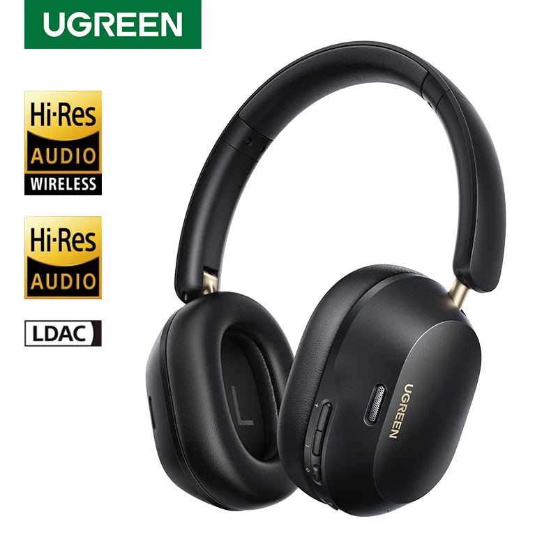 اختيار سماعة لاسلكية تعمل بالبلوتوث سماعات 43dB الهجين نشط إلغاء الضوضاء مرحبا الدقة LDAC 75H سماعة الصوت المكاني سماعات