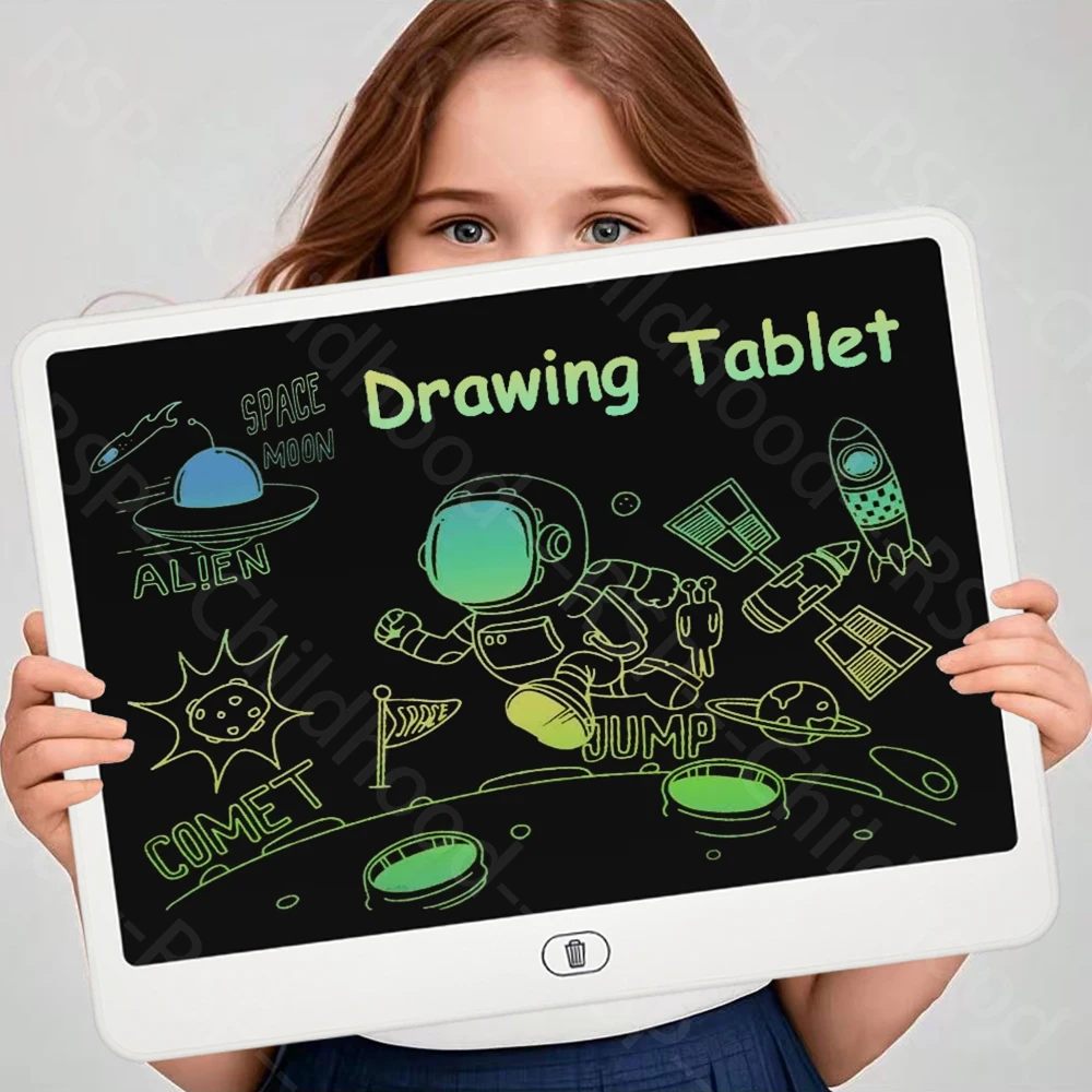 لوح رسم إلكتروني بشاشة LCD مقاس 8/11/13/16 بوصة، لوحة كتابة للأطفال، لوحة رسم وتلوين، لعبة تعليمية للأطفال من عمر 3 إلى 8 سنوات، هدايا للبنات والأولاد.