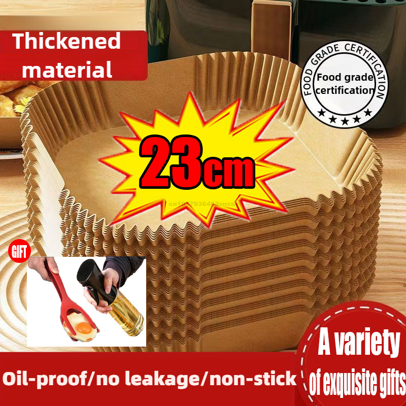 مقلاة الهواء ورقة Aerogrill ورق البرشمان لبطانة المقلاة الهوائية Airfryer الخبز ورق الطبخ ملحقات المقلاة الهوائية أداة الخبز