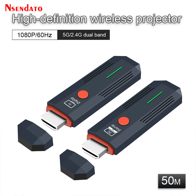 50 متر 1080P اللاسلكية HDMI فيديو جهاز ريسيفر استقبال وإرسال الصوت موسع 5.8G HDMI اللاسلكية جهاز استقبال للتليفزيون دونغل لعرض لمراقبة صندوق التلفاز