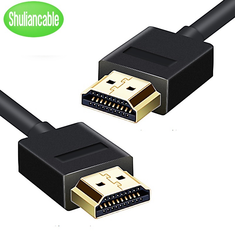 كابل HDMI عالي السرعة من شوليان كابل، ذكر-ذكر، إصدار 2.0، بدقة 1080 بكسل وتقنية ثلاثية الأبعاد، لأجهزة آبل تي في وإكس بوكس والكمبيوتر، بأطوال 1م و1.5م و2م و3م و5م و7.5م و10م