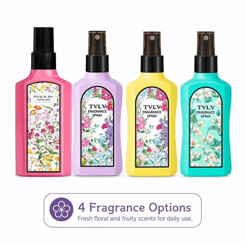 بخاخ عطر الياسمين من TVLV - عطر يدوم طويلاً لملابس النساء، يزيل الروائح، برائحة منعشة وخفيفة تدوم طويلاً.