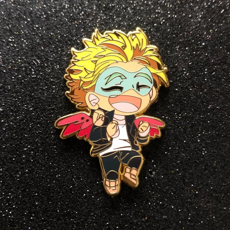 دبوس المينا الياباني من Manga My Hero Academia دبوس أنيمي كرتوني لطيف بروش شارة معدنية على الموضة ملحقات حقيبة الظهر هدايا مجوهرات 2021