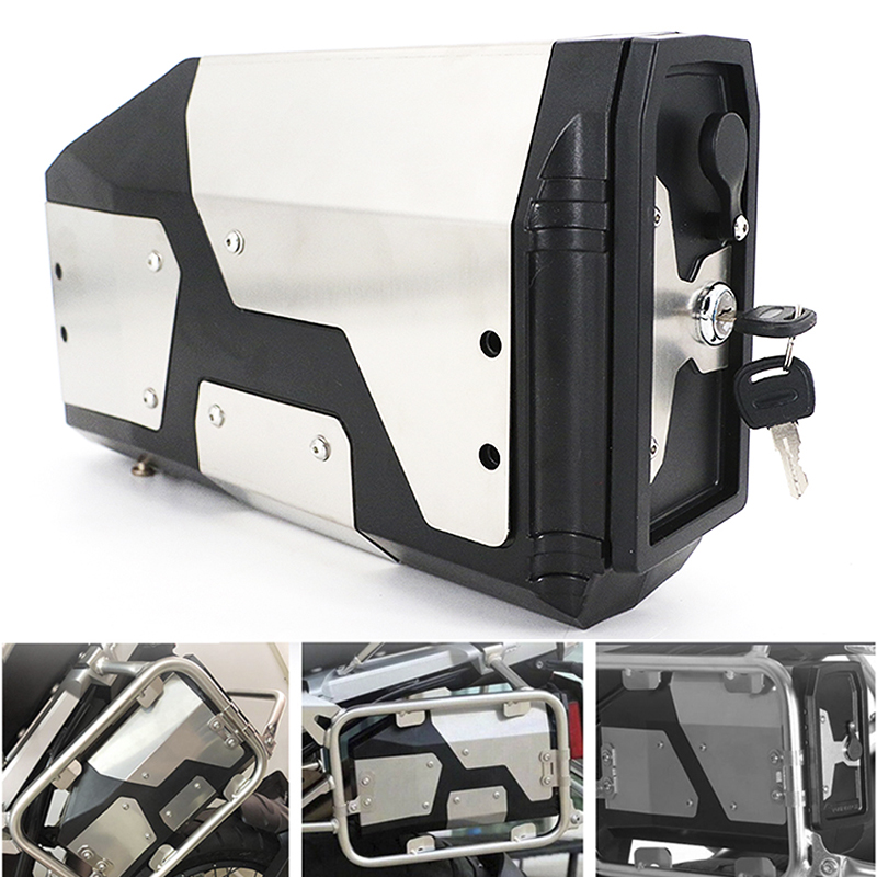ل BMW R1250GS R1200GS LC/ADV R1200/R1250 GS F750GS F850GS F800GS GS1200/GS1250 دراجة نارية 4.2L أداة صندوق الأدوات الملحقات