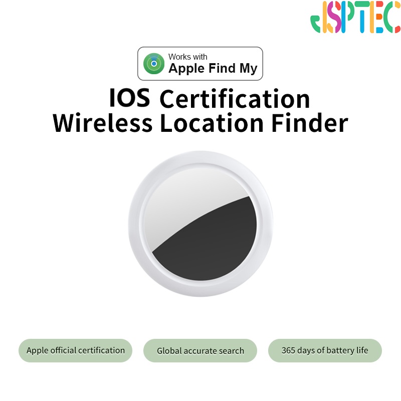 أجهزة تتبع JSPTEC Airtag بتقنية البلوتوث وGPS مقاومة للماء IPX5 لتتبع الرياضيين وكبار السن والأطفال والحيوانات الأليفة، أجهزة تعقب صغيرة متوافقة مع نظام iOS