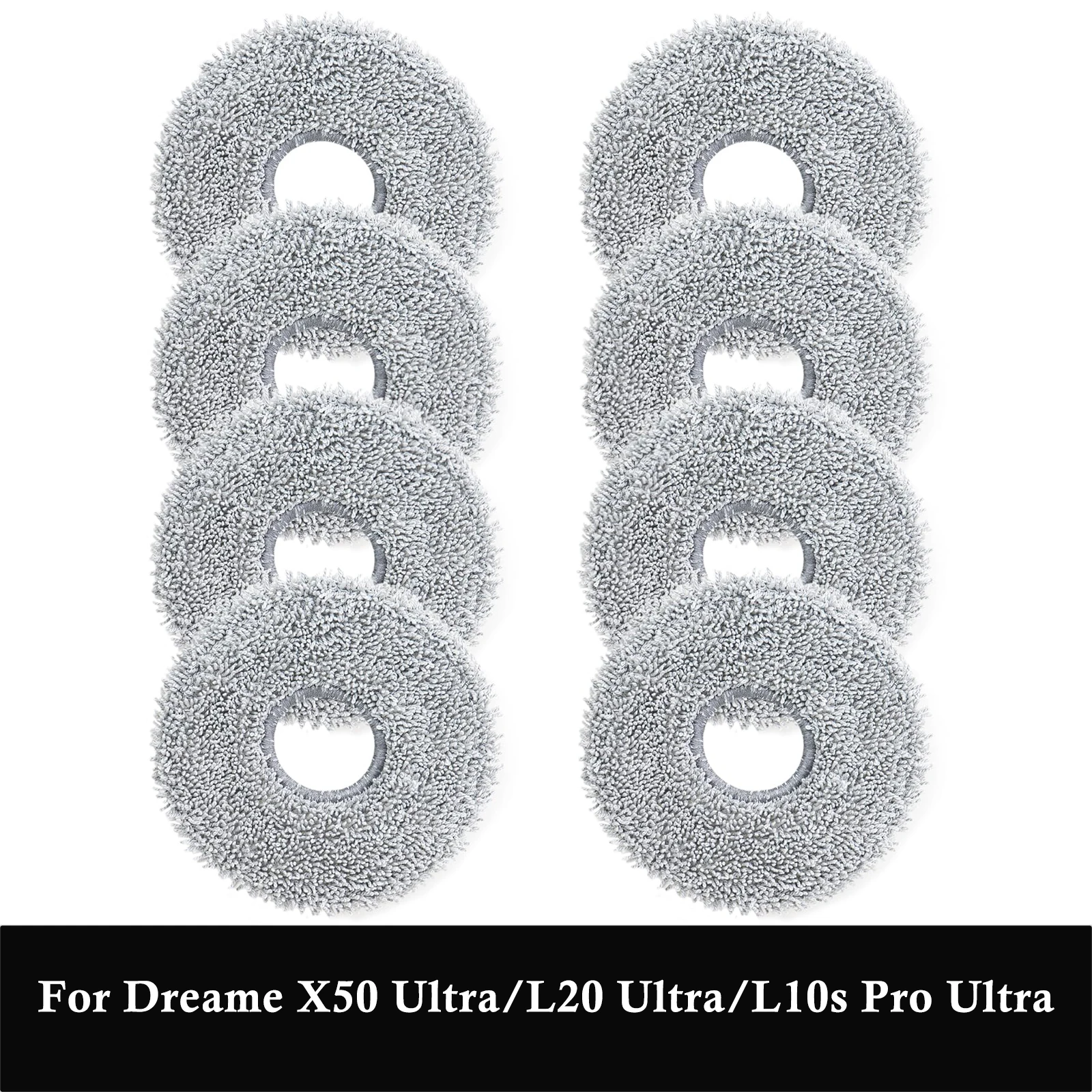 قطعة قماش للمسح لمكنسة دريمي الروبوتية X50 Ultra/L20 Ultra/L10s Pro Ultra/X30 Ultra/L10s Pro Gen2/L10s Plus/L40 Ultra/X40 Ultra