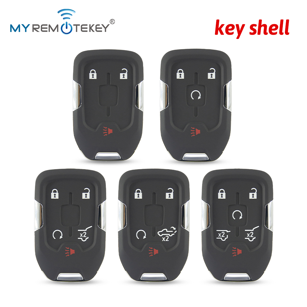 غلاف مفتاح السيارة الذكي بدون مفتاح من MYREMOTEKEY لسيارات شيفروليه تاهو وسوبربان وسيلفرادو 1500 وكولورادو وجي إم سي يوكون إكس إل