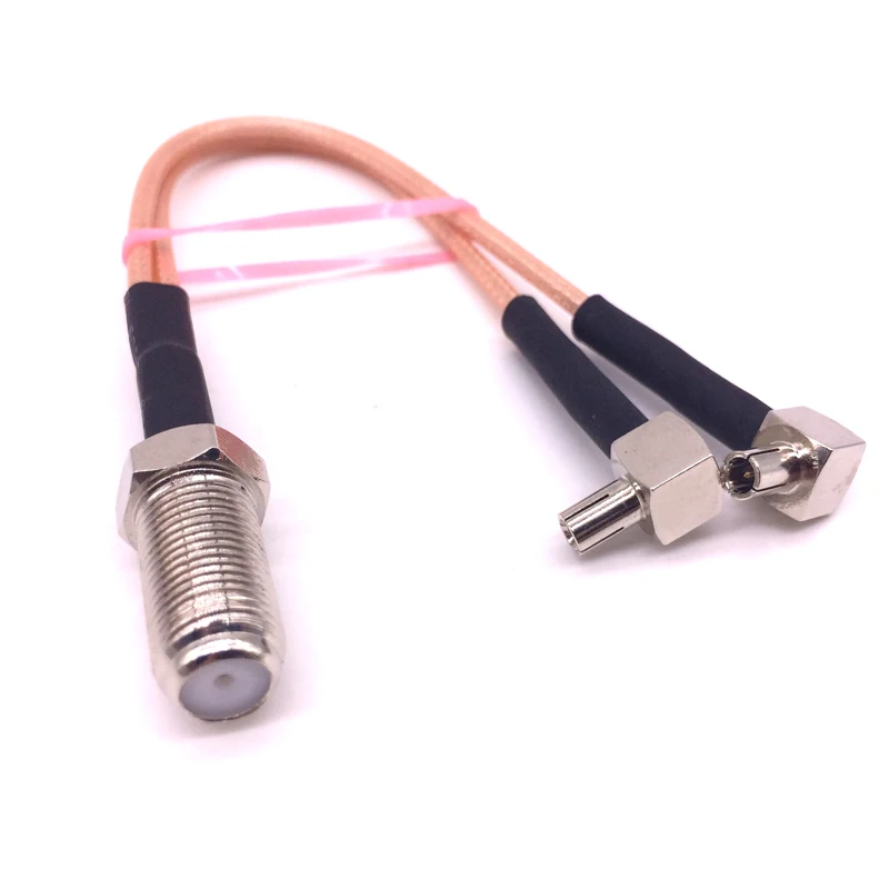 F نوع الإناث إلى 2 X TS9 الذكور موصل المزدوج TS9 Y نوع الفاصل الموحد كابل ضفيرة RG 316 15 سنتيمتر/30 سنتيمتر/50 سنتيمتر جديد بالجملة