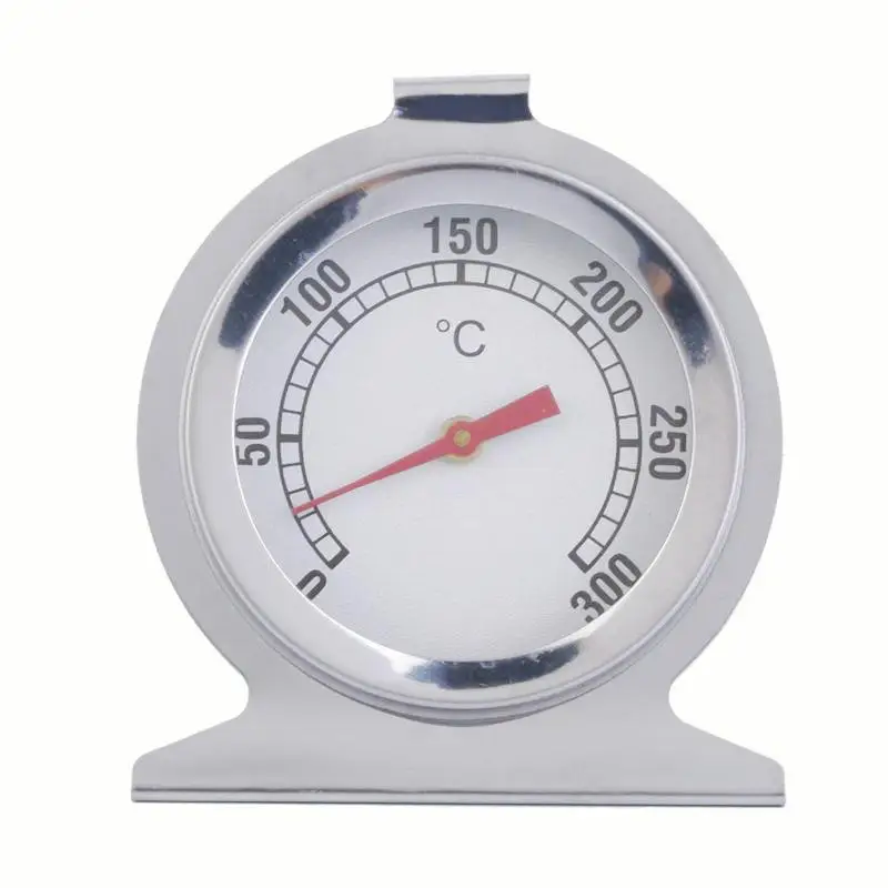 300 ° C الفولاذ المقاوم للصدأ ميزان حرارة الفرن الطلب الصغير الوقوف مقياس الحرارة أدوات المطبخ شواء الغذاء الساخن إبرة ميزان الحرارة
