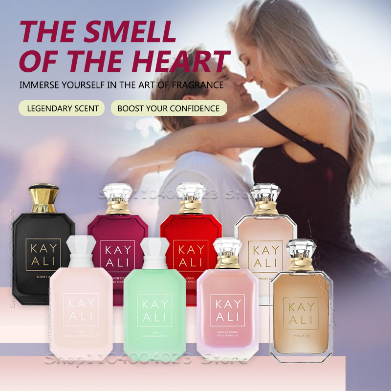 KAYALI 100 مل EDP بخاخ مكثف - عطر خشبي حلو وفاكهة ودافئ للجنسين |   رائحة تدوم طويلاً وتعزيز الثقة