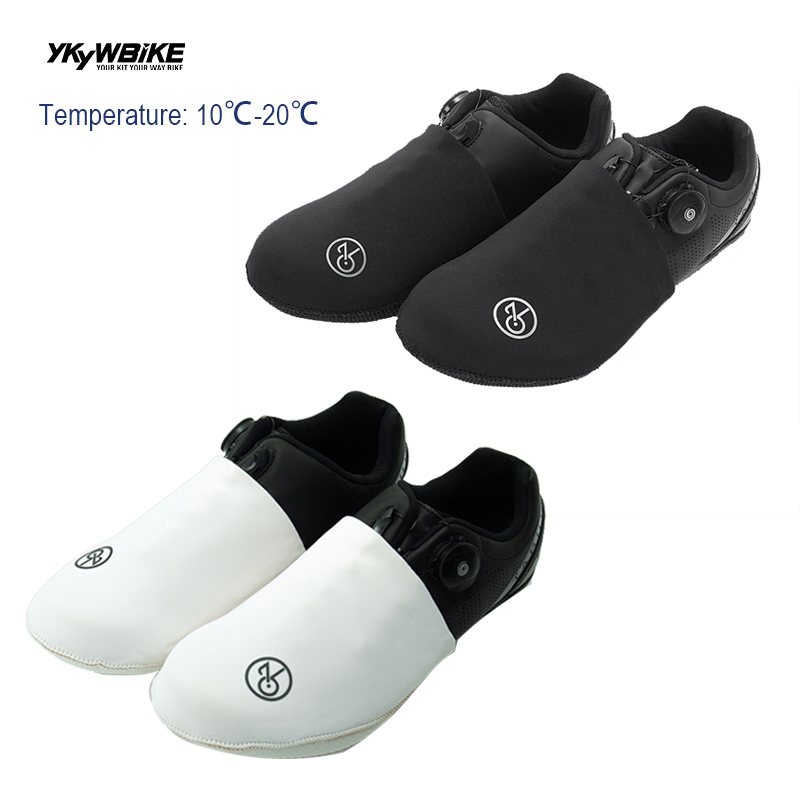 YKYKBIKE الشتاء دفئا دراجة تو يغطي أحذية الدراجة يغطي غير نافذ للمطر يندبروف الدراجات الجرموق الطريق الجوارب