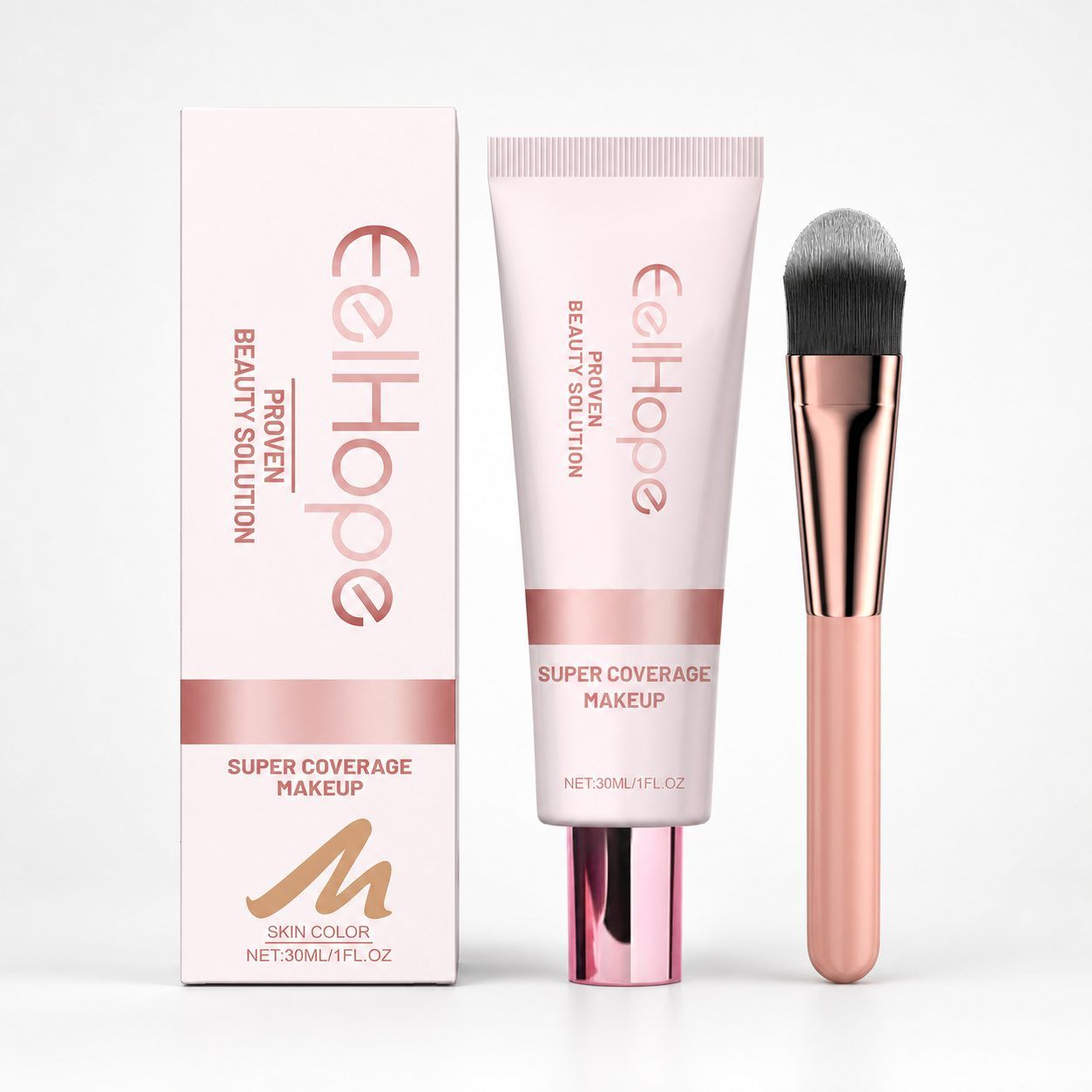 ماسكارا EELHOPE سائل مع فرشاة 1 قطعة