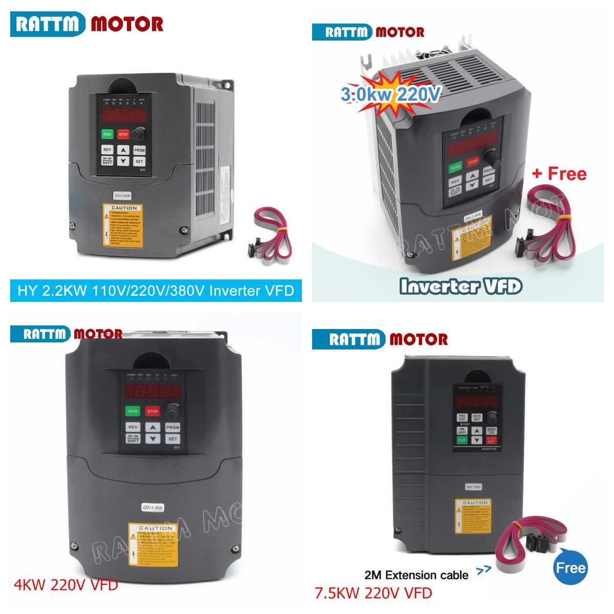 【BR】HY Huan Yang 2.2KW 3KW 4KW محرك التردد المتغير VFD العاكس للتحكم في سرعة محرك المغزل باستخدام الحاسب الآلي