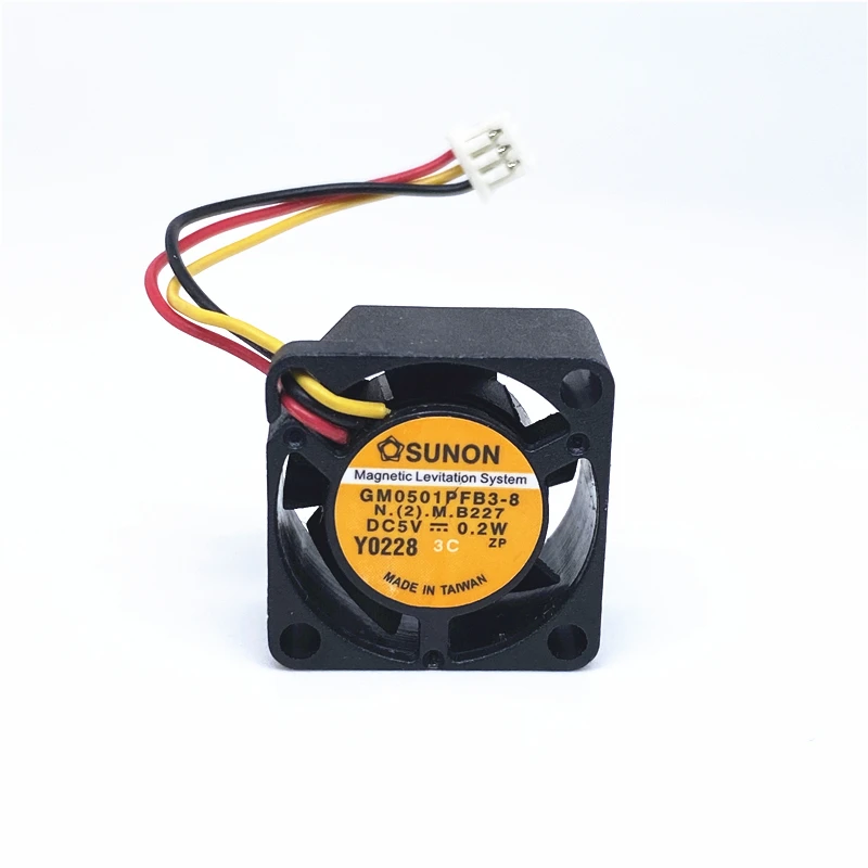 SUNON 2010 20 مللي متر 2 سنتيمتر 5 فولت 0.2 واط 20*20*10 ملليمتر مروحة التبريد مروحة كمبيوتر محمول صغير الكرة GM0501PFB3-8