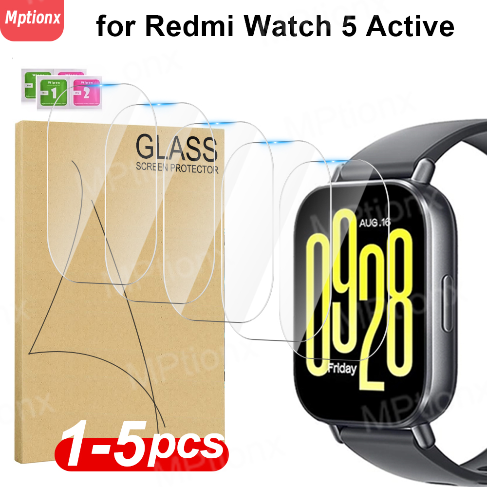 واقي شاشة من الزجاج المقسى لساعة Xiaomi Redmi 5 Active الذكية المضادة للخدش لساعة Mi Redmi 5 4 Protiecve Film