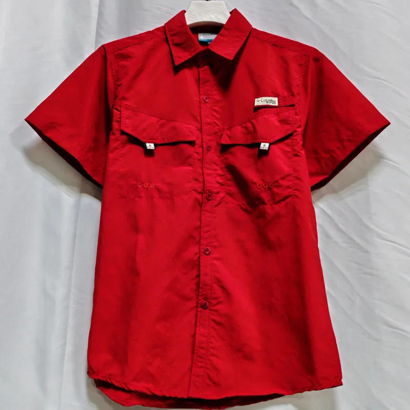 قمصان رجالية ماجا camisa Pesca ropa de Hombre قمصان للرجال أسرشون هومبر 2025 قميص رجالي بأكمام قصيرة