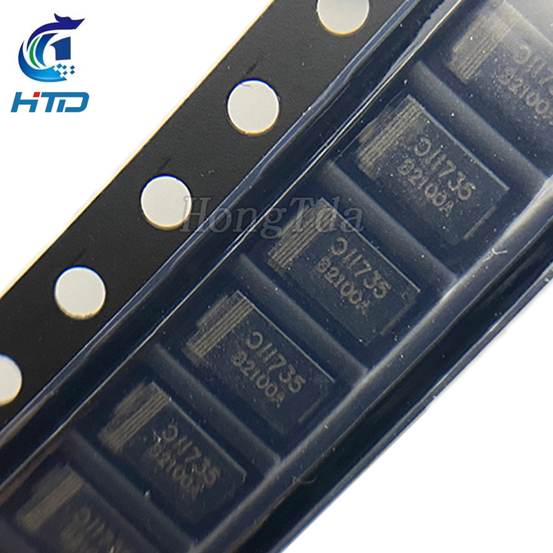 10/100 قطعة B2100A-13-F B2100 B2100 2A/100V DO-214AC SMD شوتكي ديود