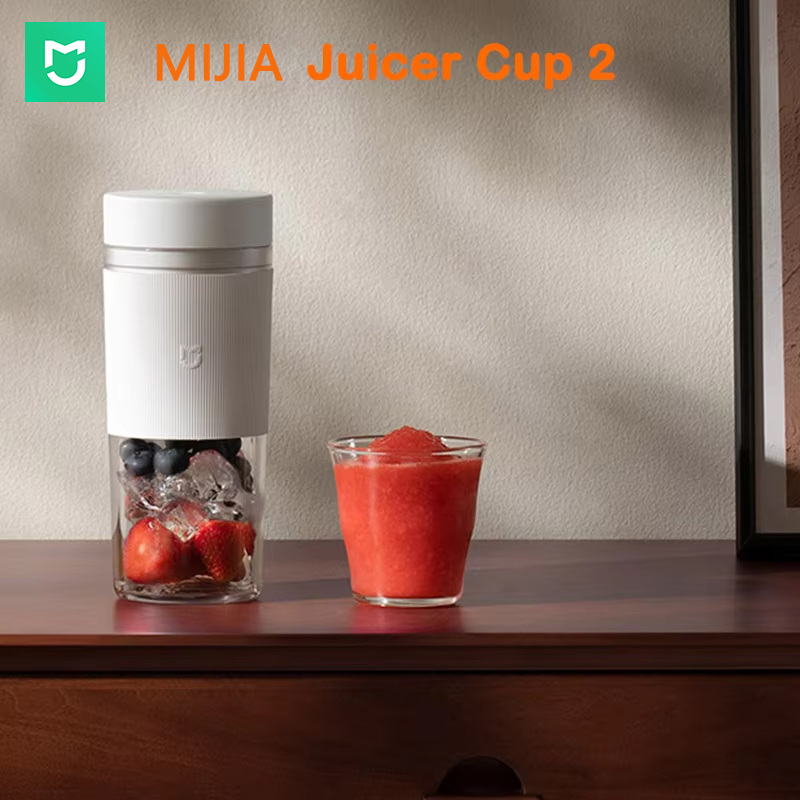 خلاط عصير محمول أصلي من MIJIA طراز 2026، آلة خلط الفواكه الصغيرة، خلاط كهربائي صغير، مطحنة ثلج، جهاز تحضير الطعام للمطبخ