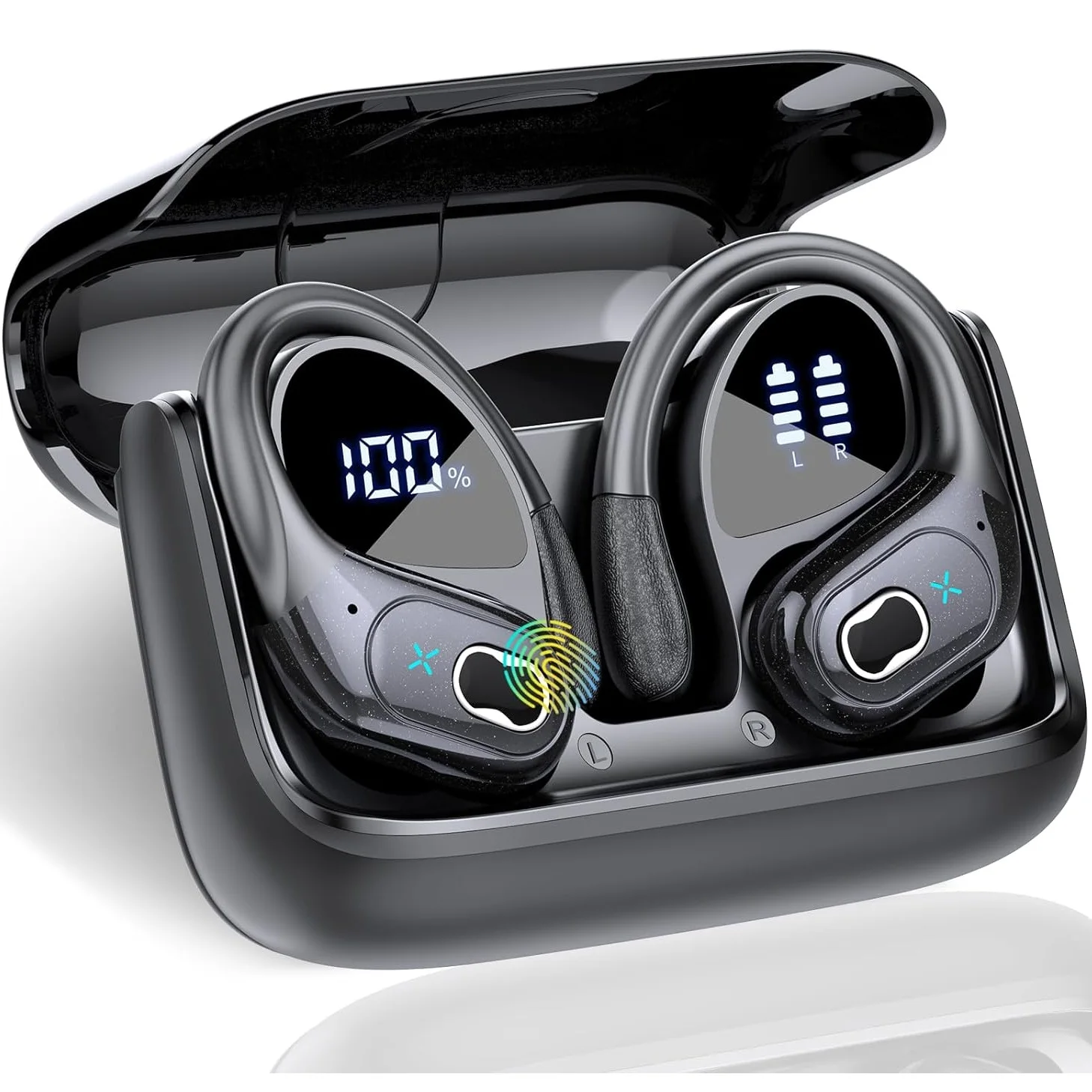 الأصلي GDLYL HD65 TWS بلوتوث V5.4 سماعات لاسلكية LED شاشة ديجيتال سماعات الحد من الضوضاء سماعة مقاومة للماء جديد