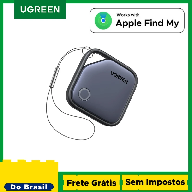 جهاز تتبع بلوتوث ذكي من UGREEN، جهاز تحديد موقع المفاتيح، SmartTag حتى عمرين، مكتشف هاتف البطارية لأجهزة Apple Find My (IOS فقط)