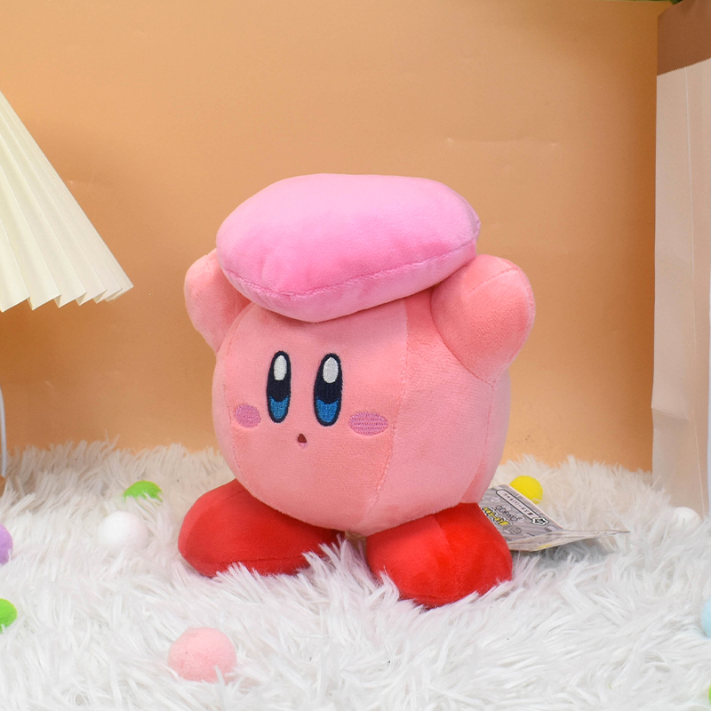 Kawaii ستار كيربي أفخم دمية القلب كيربي جودة الكرتون محشوة Peluche لعب للأطفال عيد الميلاد عيد ميلاد هدية عظيمة