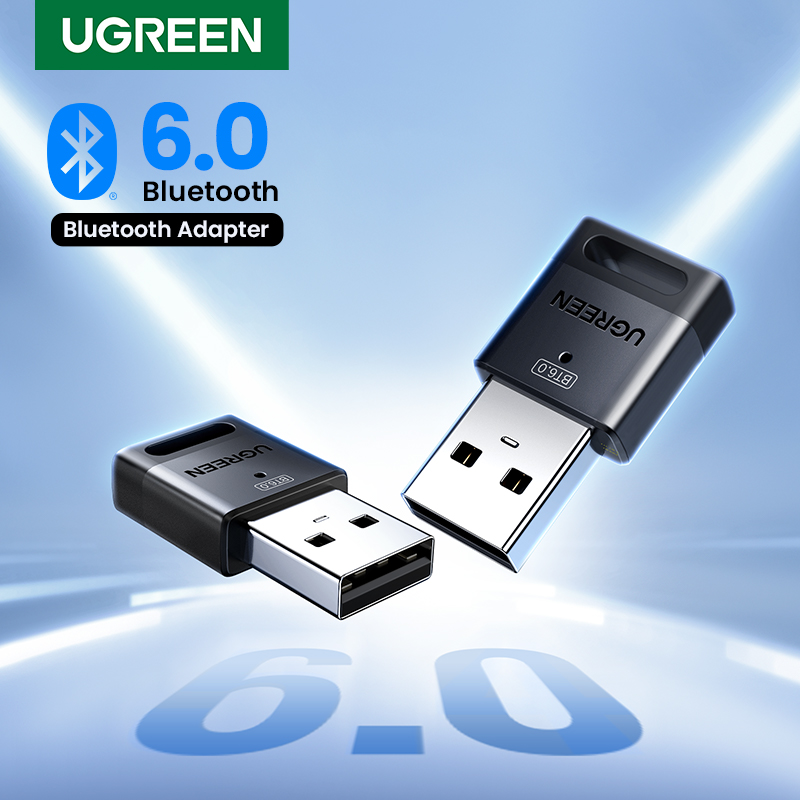 محول بلوتوث USB، دونجل بلوتوث 6.0 للكمبيوتر الشخصي الذي يعمل بنظام Windows 11/10/8.1، جهاز استقبال بلوتوث وجهاز إرسال للوحة المفاتيح/الماوس