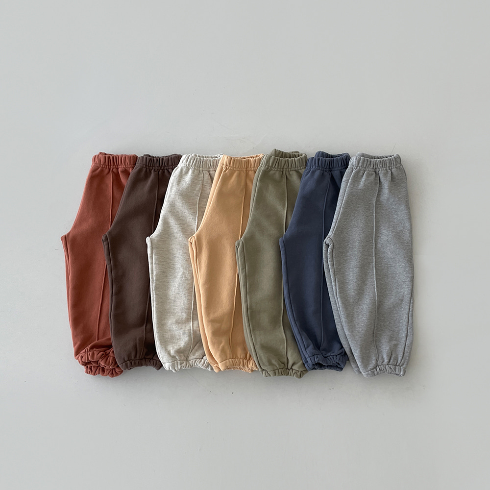كوريا بيبي بوي Sweatpants الأطفال الخريف السراويل الطويلة الاطفال الفتيان الرياضة بلون السراويل الرضع سراويل طفل الربيع Bottoms