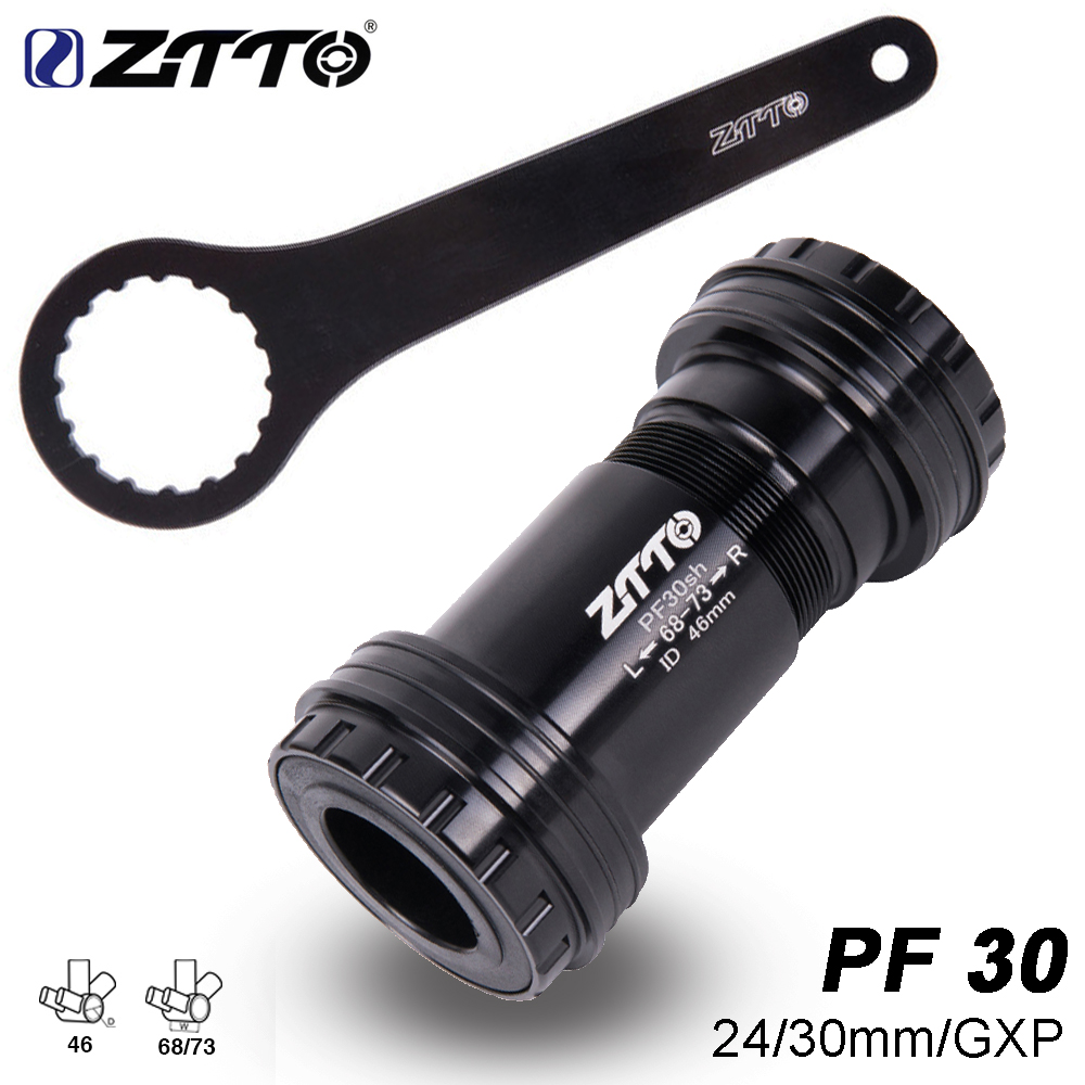 ZTTO PF30 دراجة أسفل قوس وتثبيت أداة 68 73 مللي متر الإطار 24 30 مللي متر GXP 29 DUB كرنك الصحافة صالح دراجة الطريق الجبلية كرانسيت
