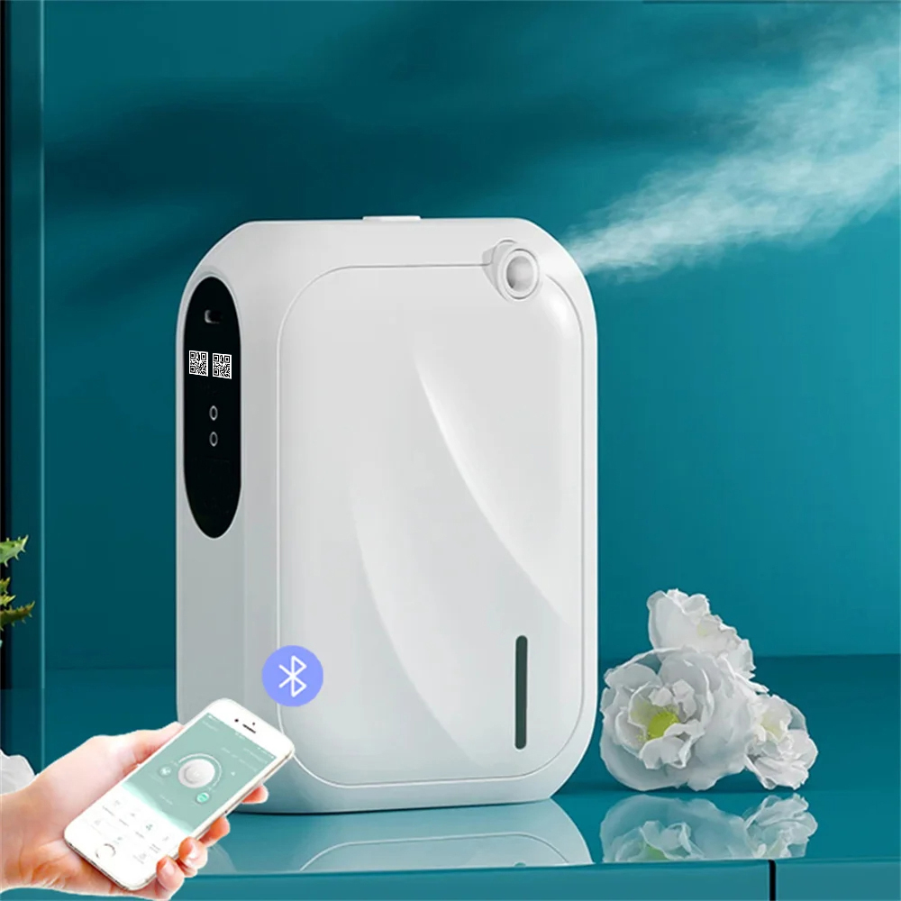رائحة الناشر تغطية 200m3 رائحة آلة العطر الناشر زيت طبيعي الناشر للمنزل العطر بلوتوث APP التحكم