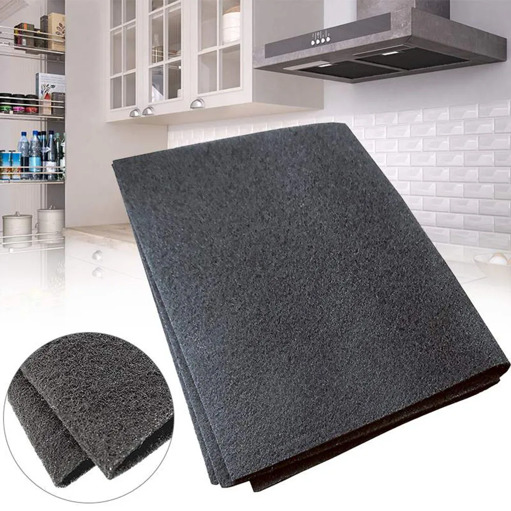 57X47cm شفاط المطبخ فلتر الكربون المنشط القطن مناسبة لجميع أغطية المدى أجهزة تنقية الهواء اكسسوارات تنقية فلتر النسيج